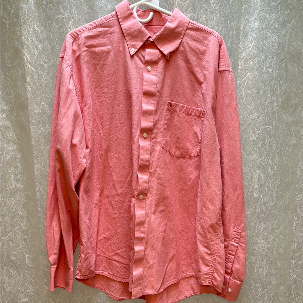 Izod Casual Pink Button-Down Shirt